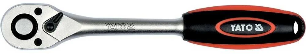 Yato Toya Sa Poland Terkšlinė rankena galvutėms | 90T smulkūs dantukai | 6.3 mm (1/4") (YT-03241)