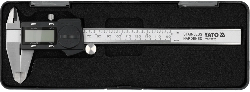 Toya Sa Poland Vandeniui atsparus elektroninis slankmatis | 0–150 mm | 2,4 colio ekranas (YT-72025)