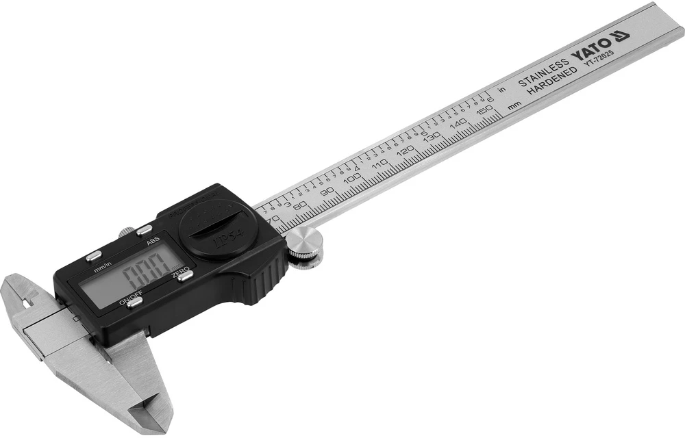 Toya Sa Poland Vandeniui atsparus elektroninis slankmatis | 0–150 mm | 2,4 colio ekranas (YT-72025)