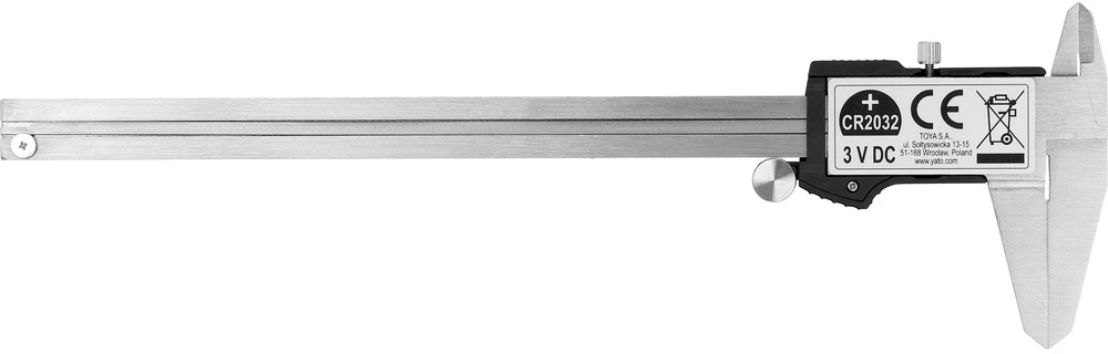 Toya Sa Poland Vandeniui atsparus elektroninis slankmatis | 0–200 mm | 2,4 colio ekranas (YT-72026)
