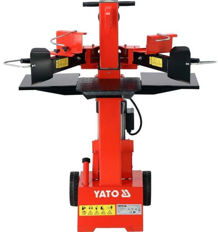 Toya Sa Poland Vertikalus hidraulinis malkų skaldytuvas | 8 t | 3000 W | 230 V (YT-79955)