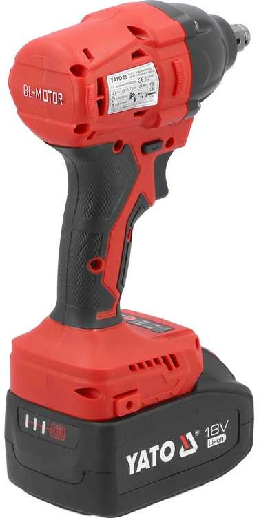 Smūginis veržliasukis Yato YT-8277925; 18 V; 2x4,0 Ah akum.