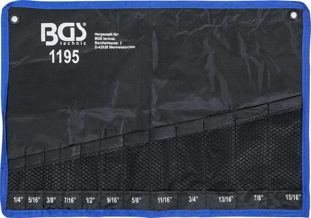 Bgs Technic Tuščias dėklas raktams su 25 kišenėm | nuo BGS 1195 (1195-LEER)