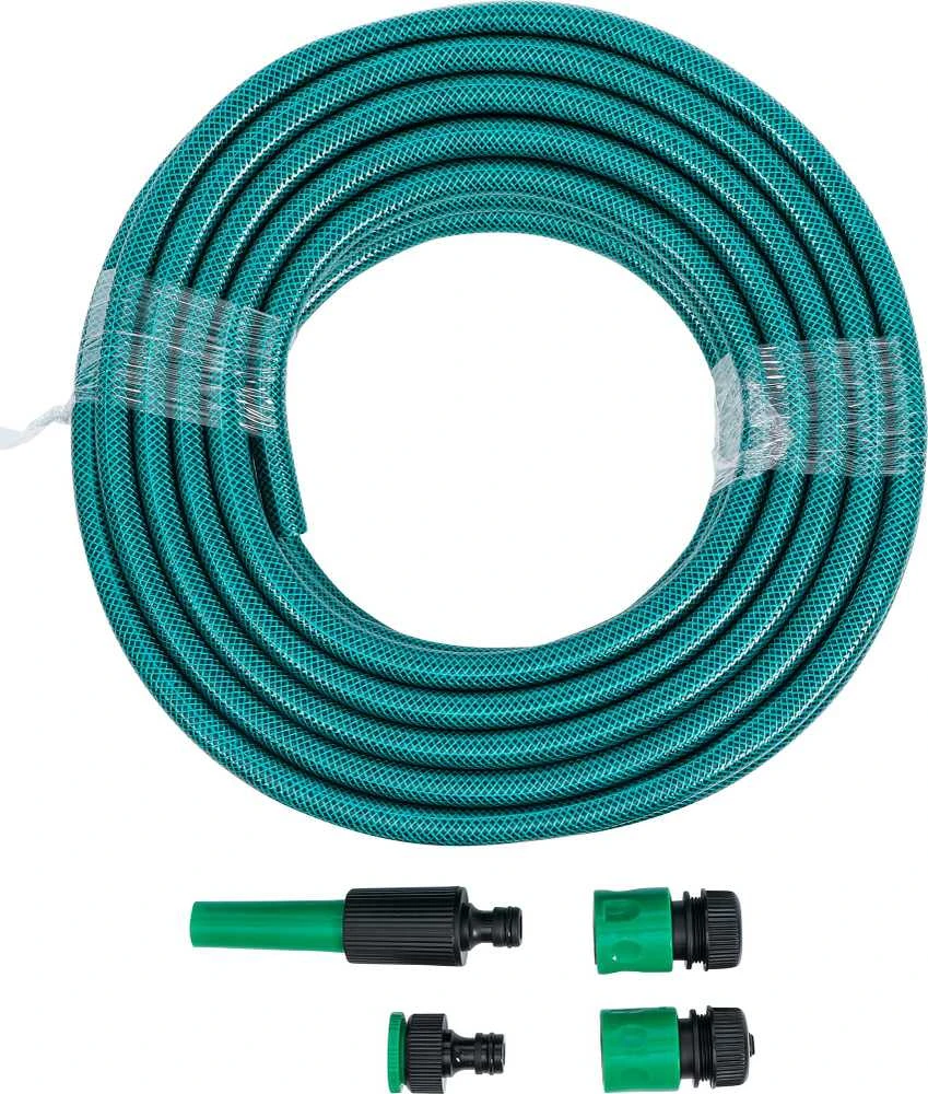 Bgs Technic Vandens žarna | PVC | su purškimo pistoletu ir greitosiomis movomis | 15 m | 6 vnt. (70906)