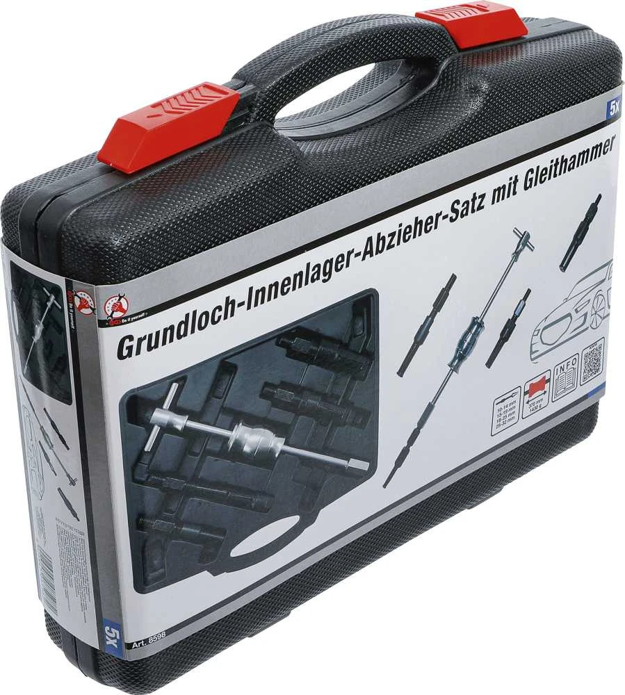 Bgs Technic Vidinių guolių nuėmėjų rinkinys su atbuliniu plaktuku | 5 vnt. (8598)
