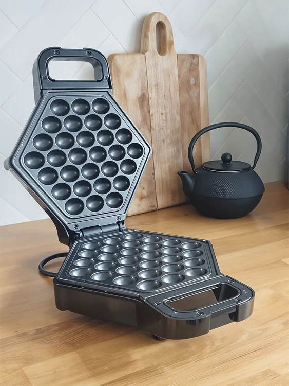 Vaflinė Toya Sa Poland Burbulinių vaflių gamintojas, 700W, nelipni danga, vaflių mašina