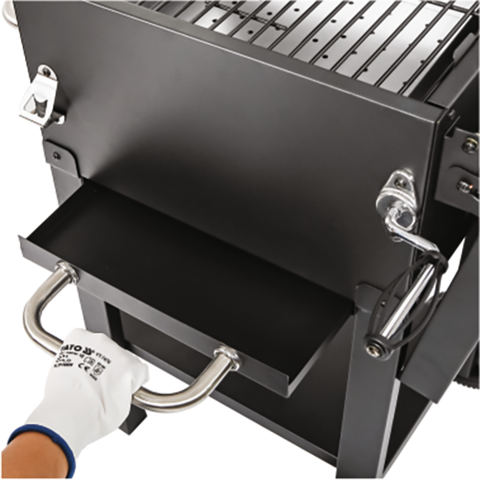 Toya Sa Poland DELUXE CHARCOAL GRILL, GRID 39.5 x 29.5 CM (99928)