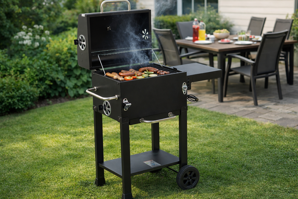 Toya Sa Poland DELUXE CHARCOAL GRILL, GRID 39.5 x 29.5 CM (99928)