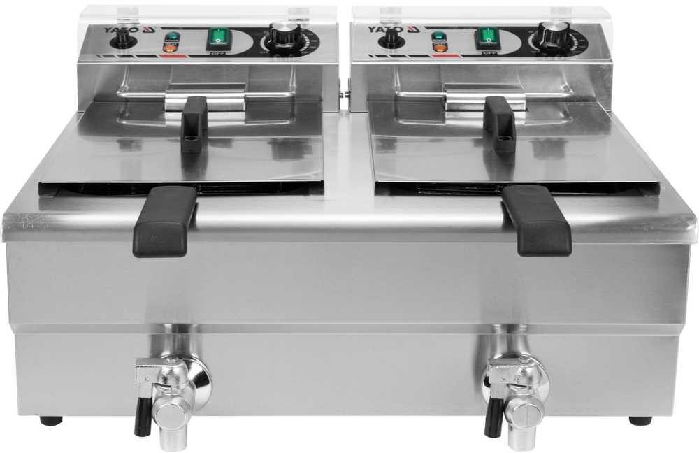 Yato Toya Sa Poland Elektrinė gruzdintuvė su vožtuvu | 2 × 12 l (YG-04634)