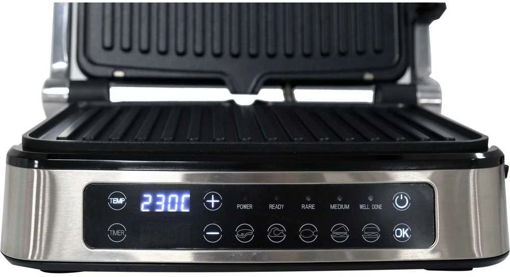 Virdulys „Toya Sa Poland“ elektrinis grilis 2000 W, LED skydelis (67450)