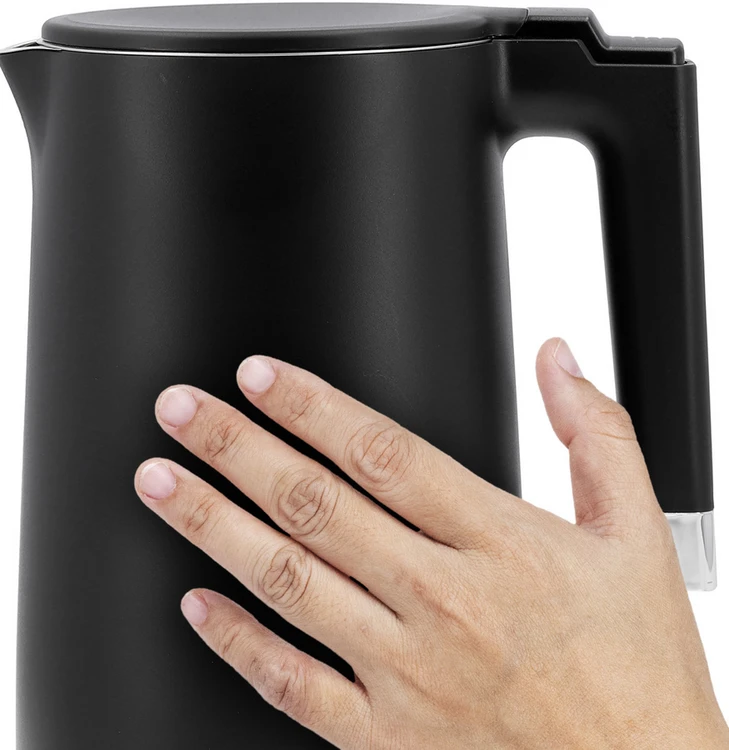 Lund Toya Sa Poland elektrinis virdulys 1,5 l Juodas, COOL TOUCH (68206)