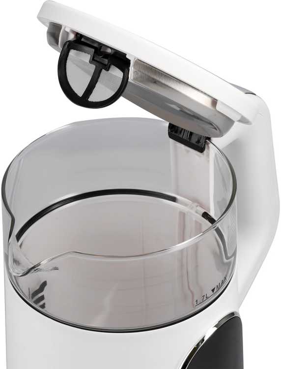 Virdulys Lund Toya Sa Poland ELECTRIC KETTLE 1.7L, TEMPERATURE REGULATION, Baltas (68224)
