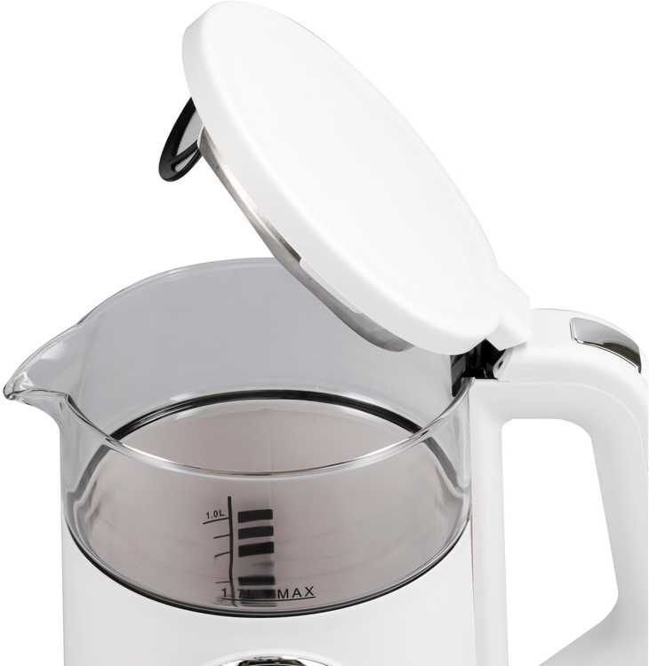 Virdulys Lund Toya Sa Poland ELECTRIC KETTLE 1.7L, TEMPERATURE REGULATION, Baltas (68224)