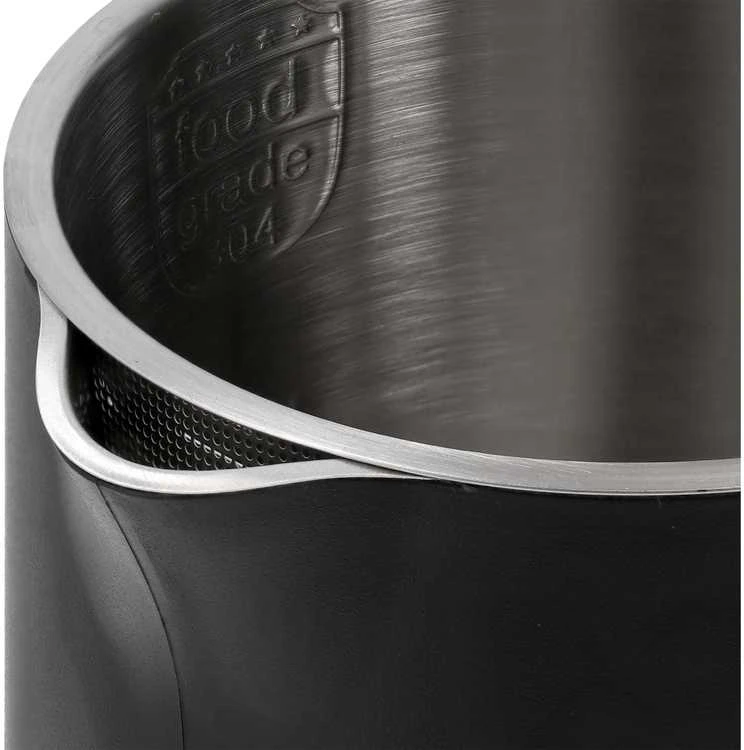 Lund Elektrinis virdulys 1,5 l, vėsus liesti, 2200 W, belaidis virdulys, juodas elektrinis virdulys