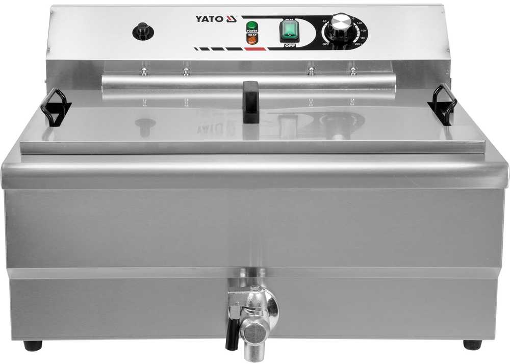 Toya Sa Poland Elektrinė gruzdintuvė | 26,5 l | 6 kW (YG-04641)