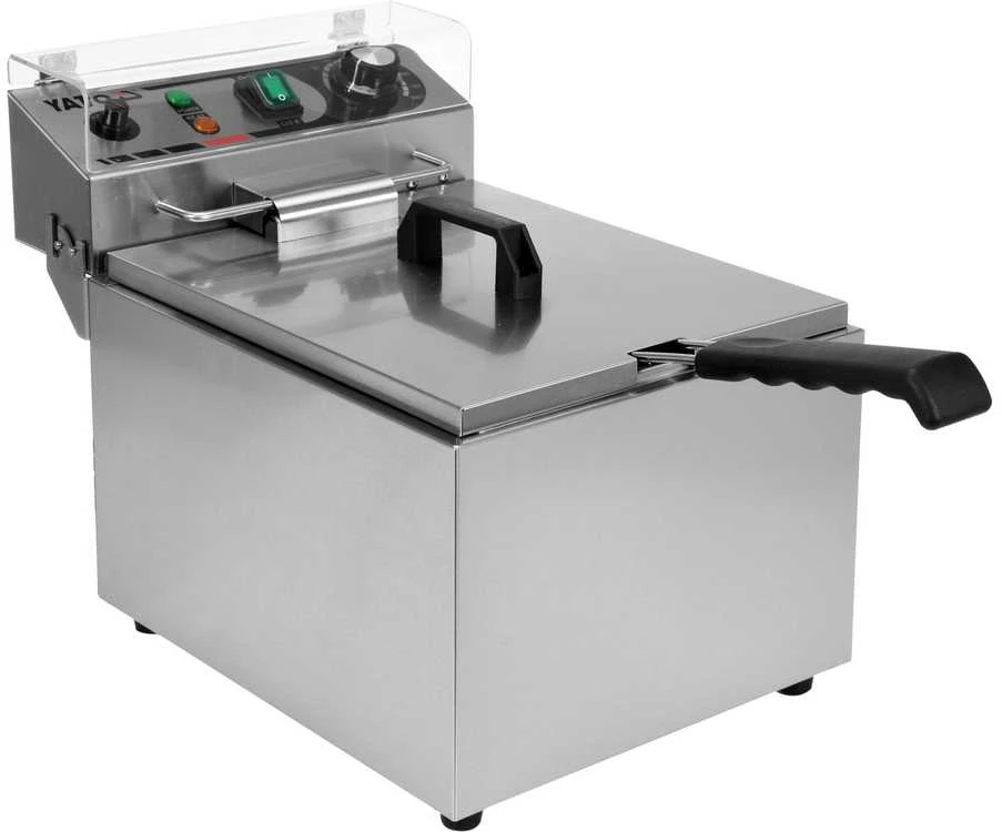 Toya Sa Poland 8.5 L vienos kameros gruzdintuvė su nerūdijančio plieno korpusu, skirta komercinei virtuvei