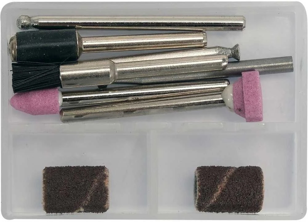 Sthor Toya Sa Poland Akumuliatorinis mini šlifuoklis | su antgaliais | 3.6V | 11 vnt. (78125)