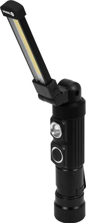 Vorel Toya Sa Poland Darbo lempa akumuliatorinė | COB LED 3W 300LM, LI-ION 3,7V 600MAH | aliuminė (82734)