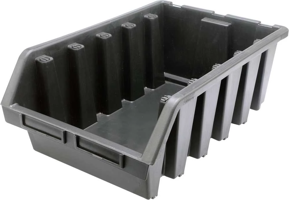 Toya Sa Poland Dėžutė sandėliavimui juoda XL 333x500x187mm (78835)
