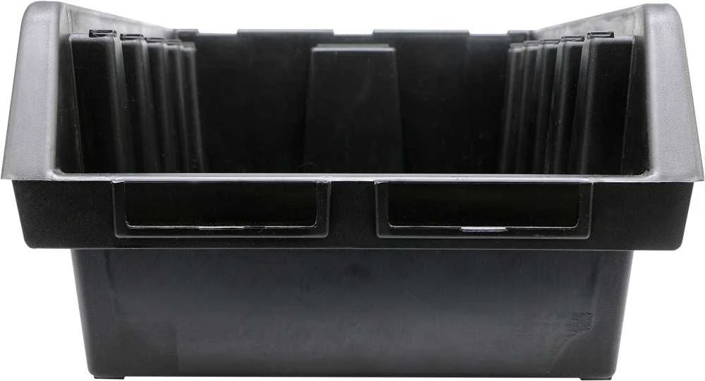 Toya Sa Poland Dėžutė sandėliavimui juoda XL 333x500x187mm (78835)