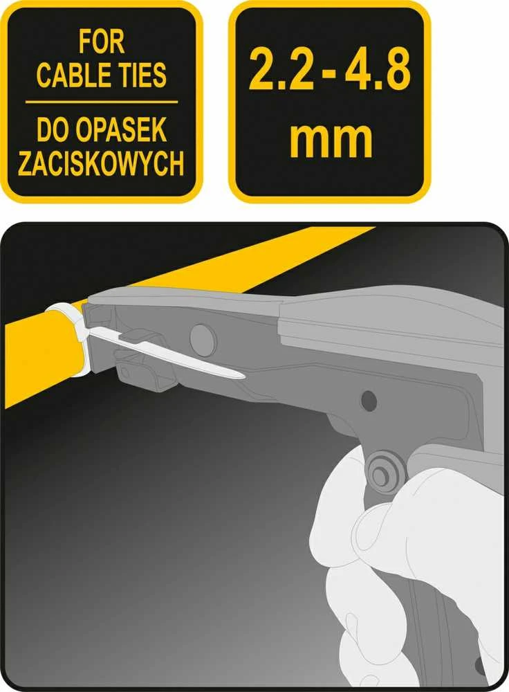 Vorel Toya Sa Poland Dirželių užtempimo įrankis | 2.2 - 4.8 mm (73875)