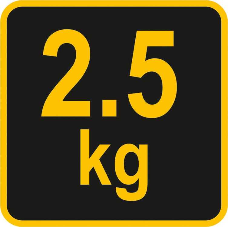 Vorel Toya Sa Poland Dūmtraukio šepečio rutulys | plienas | 2,5kg | vidinis sriegis M12 (73027)