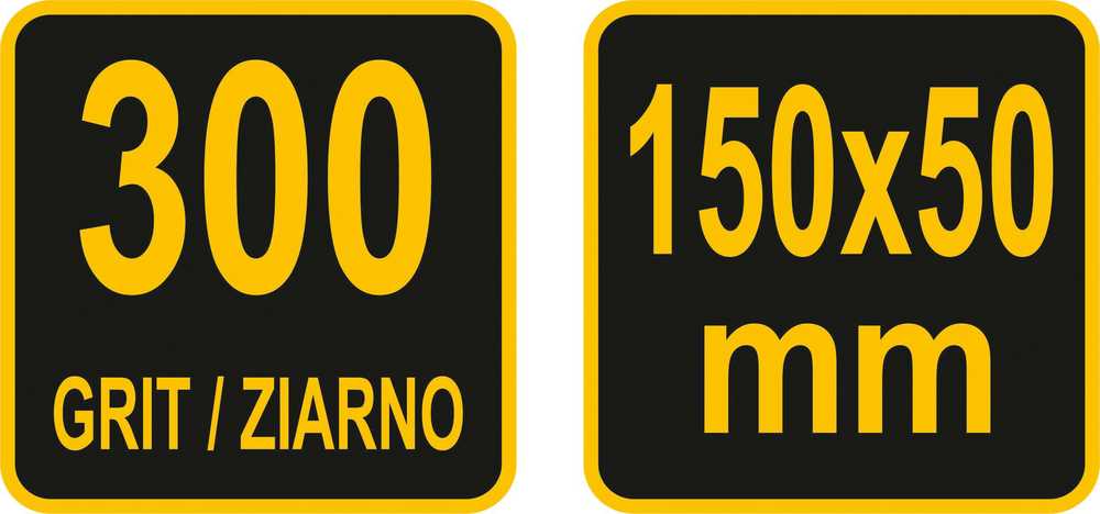 Vorel Toya Sa Poland Galąstuvas deimantinis | perforuota plokštelė | 150 X 50 mm | P 300 (26132)