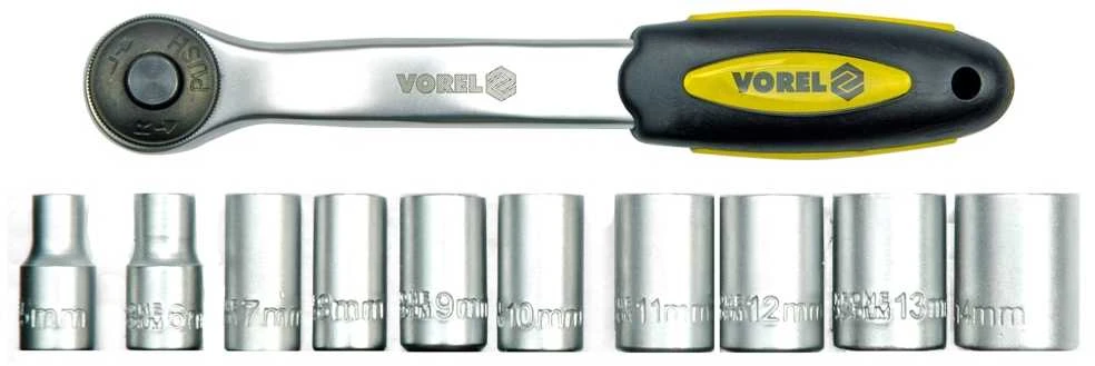 Toya Sa Poland VOREL Rinkinys RAKTAI 1/2" 11 vnt.