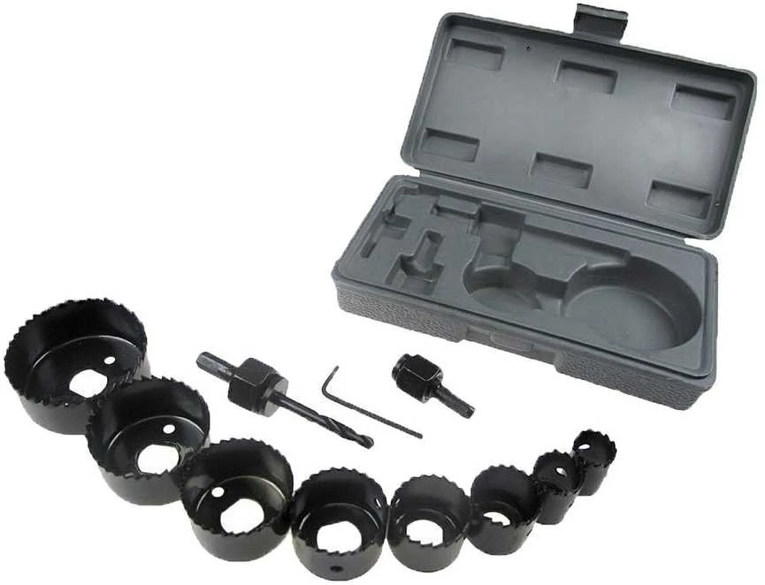 VOREL MEDINIŲ ATIDARYKLIŲ RINKINYS 8 vnt. 19–64 mm 22570
