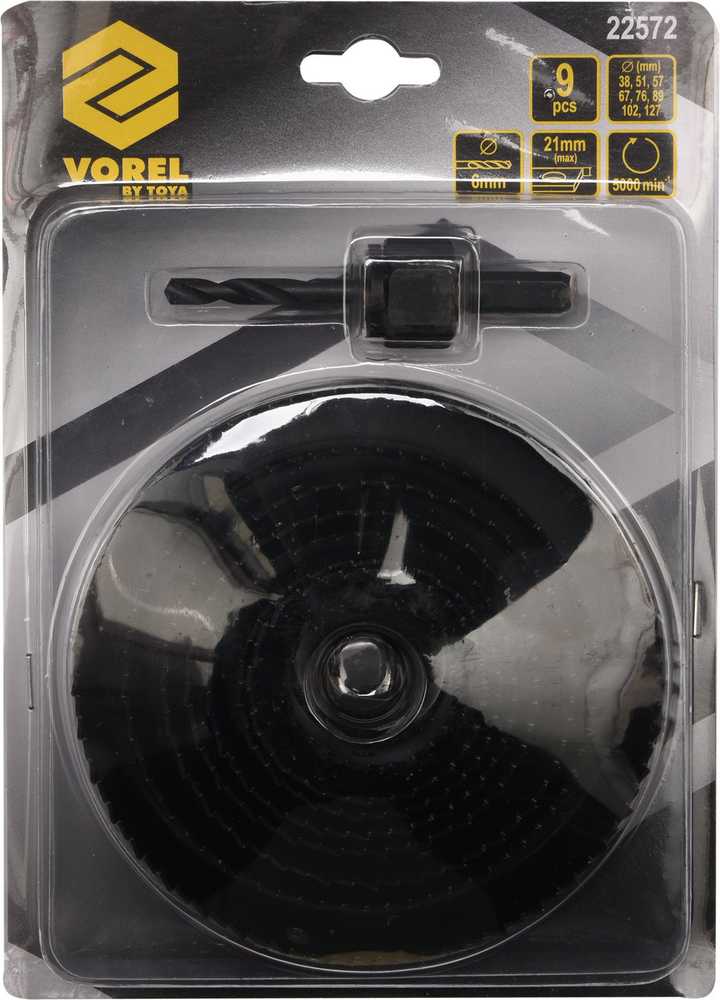 VOREL OTWORNICE TO DREWNA COMPLETE 9 tarpt. 38–127 mm 22572