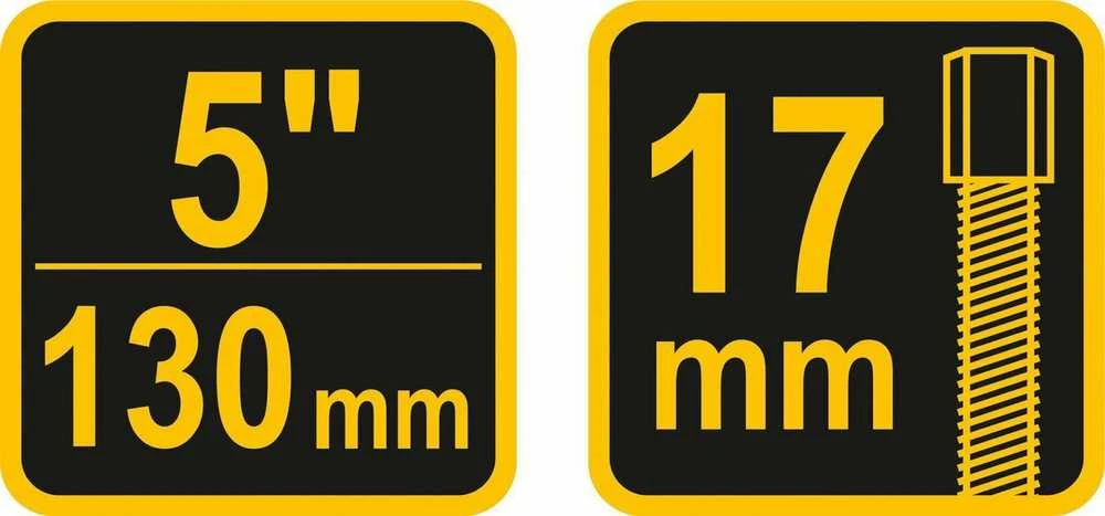 Vorel Toya Sa Poland Guolių nuėmėjas lygiagretus 2- kojis | 130 mm (80472)