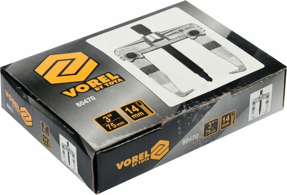 Vorel Toya Sa Poland Guolių nuėmėjas lygiagretus 2- kojis | 75 mm (80470)