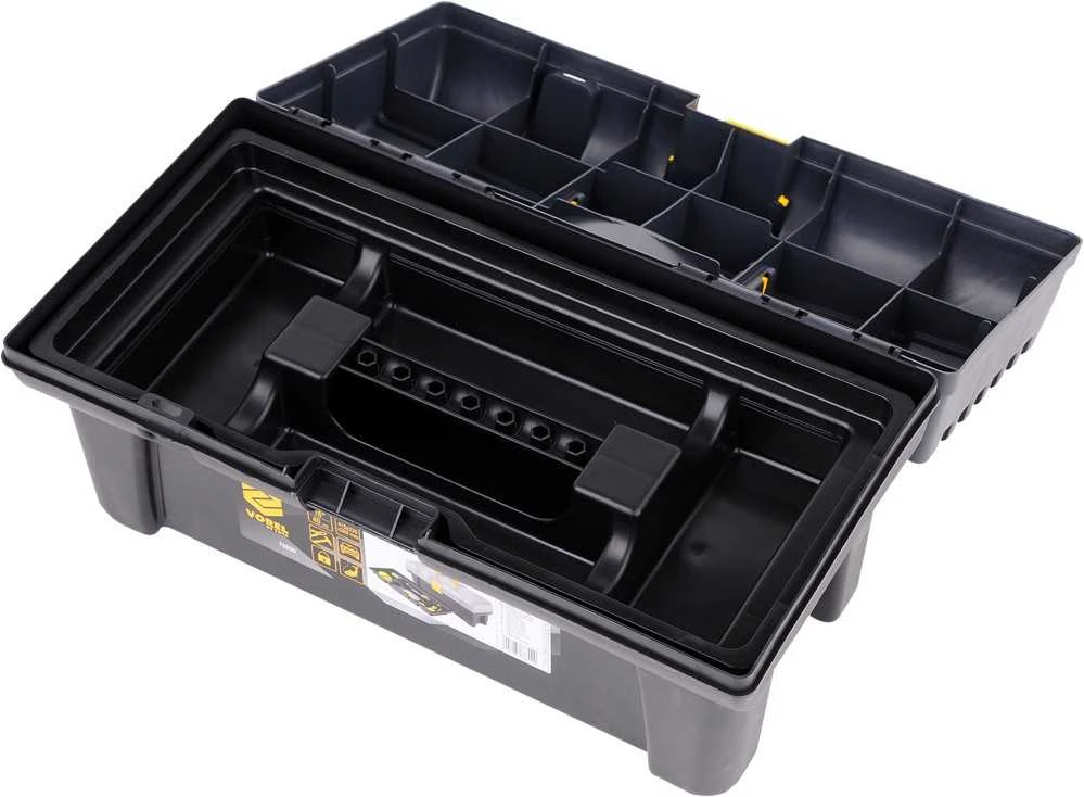 VOREL PLASTIKINIS ĮRANKIŲ DĖŽUTĖ 16" 78800