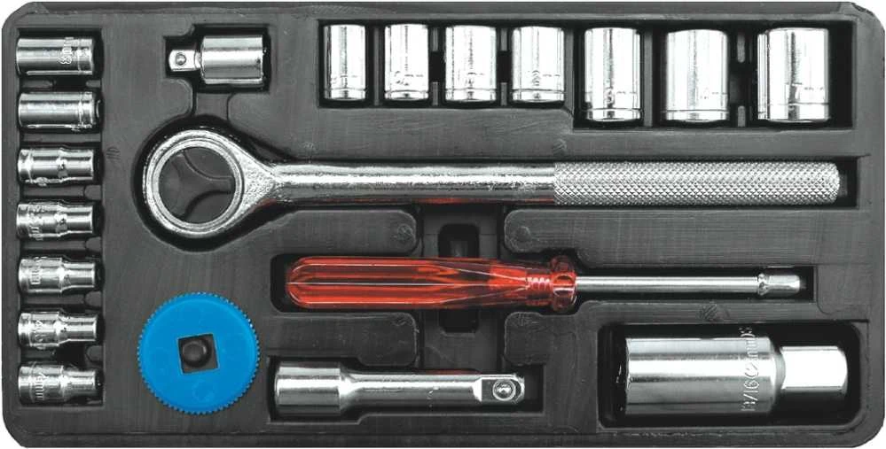 Toya Sa Poland VOREL Rinkinys KLUCZY rinkinys 21 vnt 3/8"
