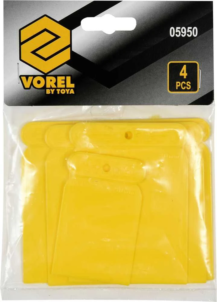 Vorel Toya Sa Poland Japoniškos glaistyklės | plastikinės | 50/73/98/118 mm | 4 vnt. (05950)