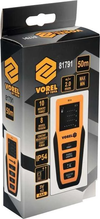 Vorel Toya Sa Poland Lazerinis atstumo matuoklis | 0,2-50 m (81791)