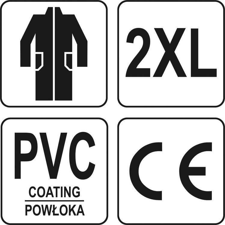 VOREL PŁASZCZ PRZECIWDESZCZOWY Tamsiai mėlynas ROZ. XXL