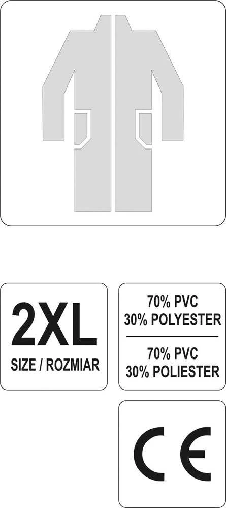 XXL DYDIS VOREL LIETUPALIS Geltonas 74632