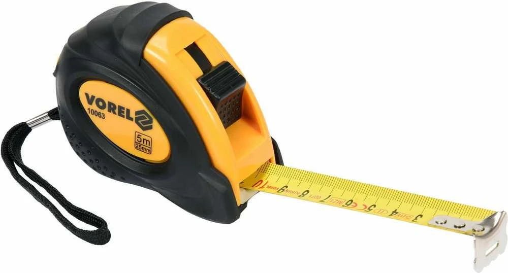VOREL RIEDINIMO MATO LENTELĖ 5m x 25mm