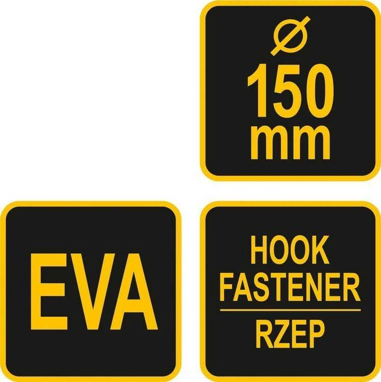VOREL BLOK ŚCIERNY Z RZEPEM FI 150mm