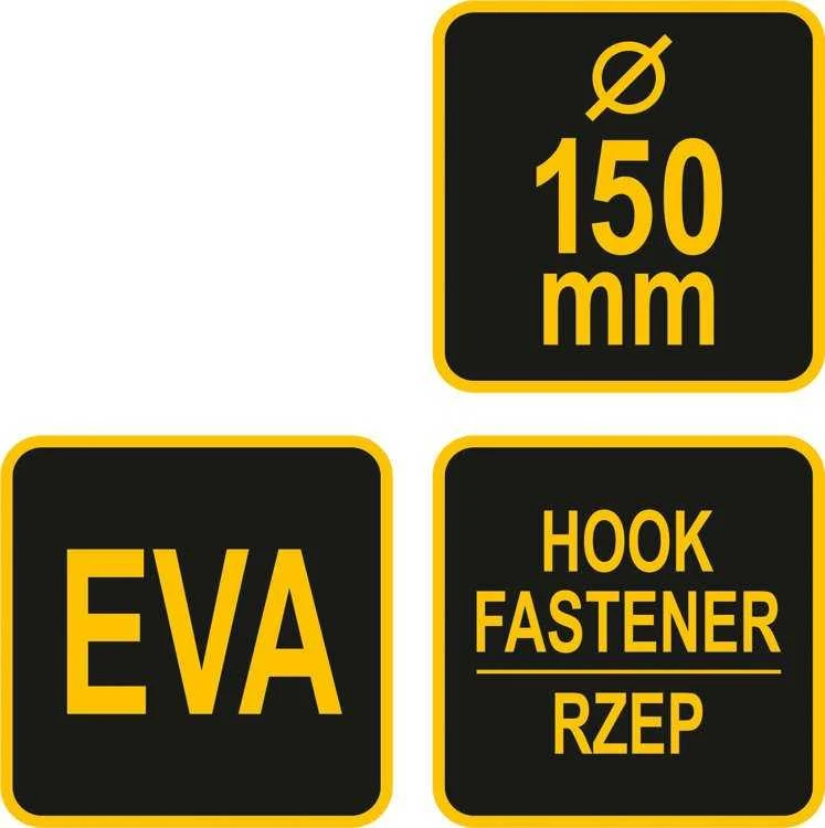 Vorel Toya Sa Poland Padas velcro rankinis | 150 mm (07957)