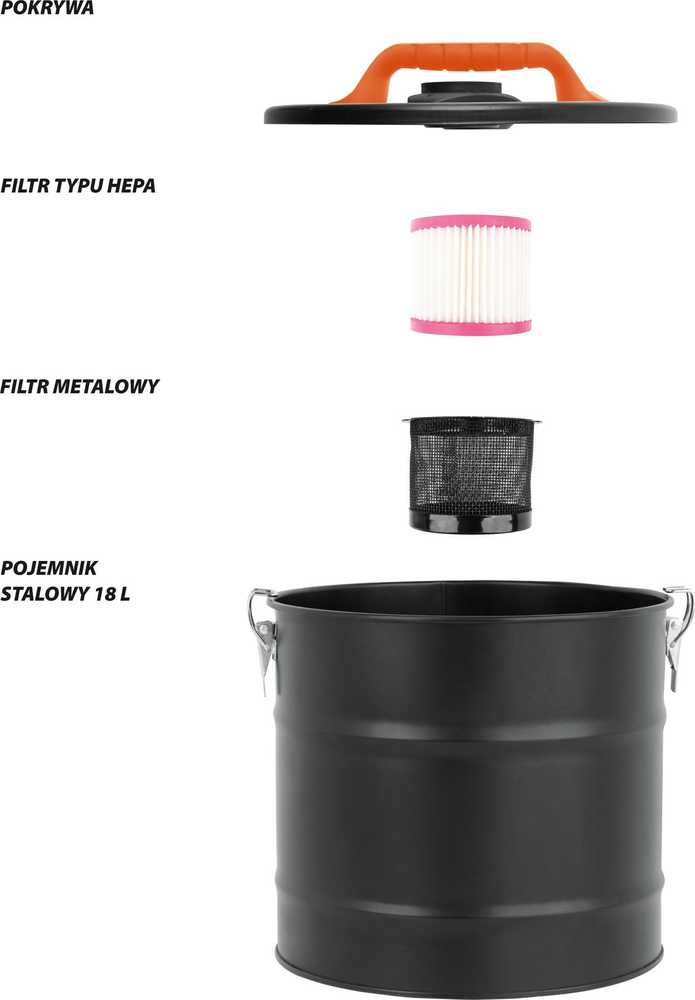 VOREL PELENŲ SEPARATORIUS 18L 72920