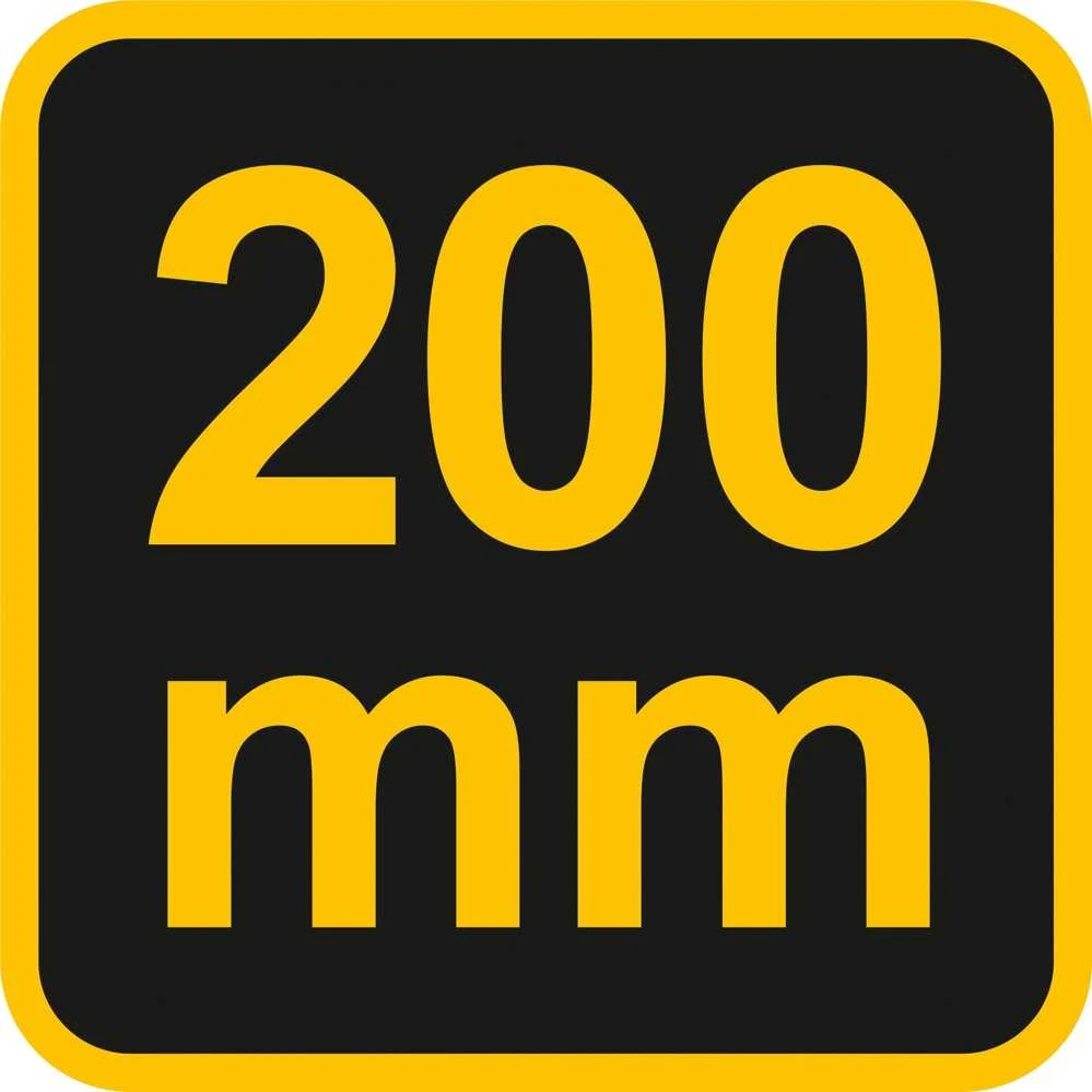 VOREL REGULIUOJAMAS VERŽTAKLIS / SWEDISH 200mm 54071