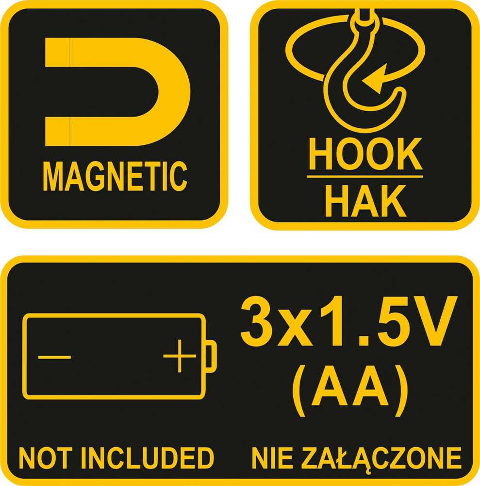VOREL COB LED rankinė lempa 82726