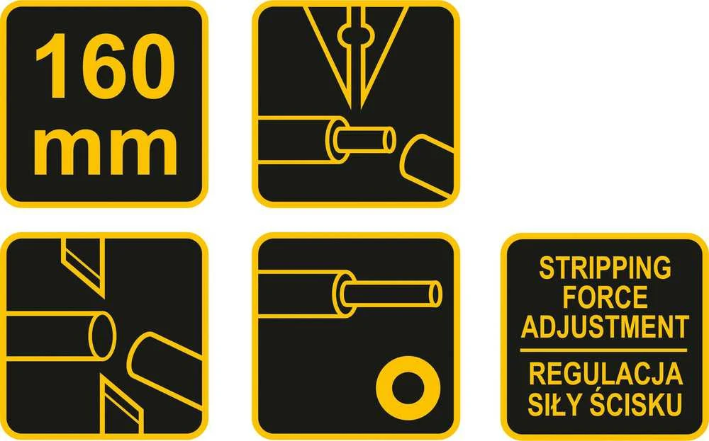 Vorel Toya Sa Poland Replės laidų valymui | automatinės | 0,2-6 mm² (45160)