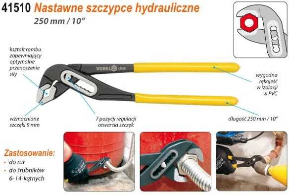 Vorel Toya Sa Poland Replės santechninės | 250 mm (41510)