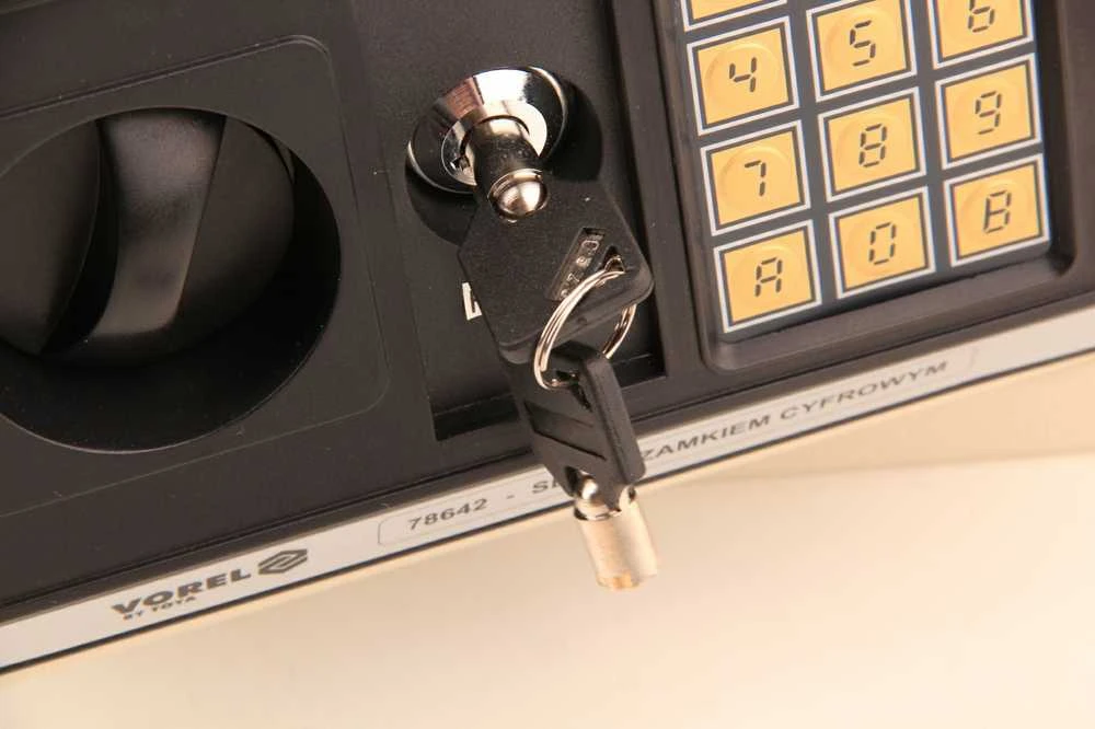 VOREL seifas su elektronine spyna 35 x 25 x 25 cm 78641