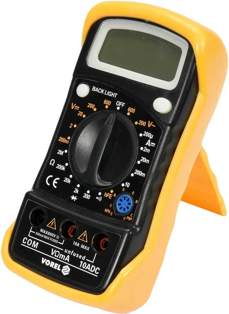 Vorel Toya Sa Poland Skaitmeninis multimetras | 0–600 V | 0–10 A (81773)