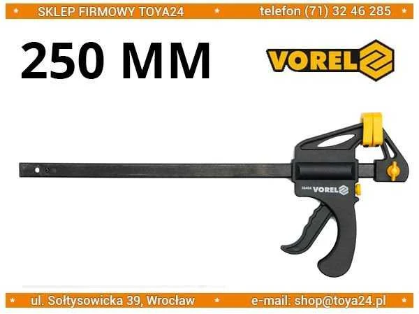Vorel Toya Sa Poland Spaustuvai F-tipo | greito užspaudimo | 250 mm (38403)