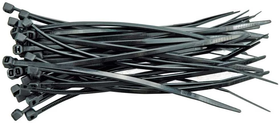 VOREL OPASKA PLASTIKOWA Juoda 500 * 8,0 /50szt 73898
